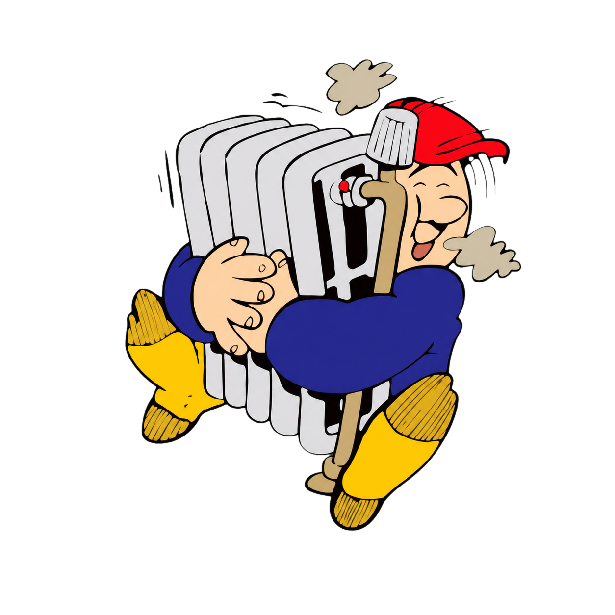 Heizkörper-Maskottchen der Henry Janßen GmbH